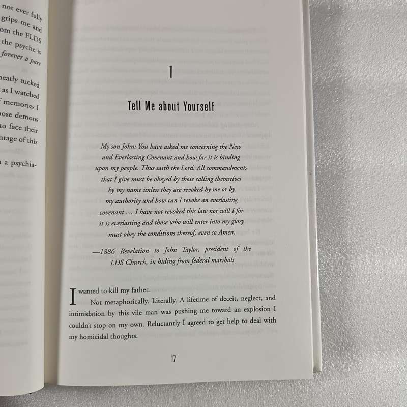 Illegitimate by Brian J. Mackert | FLDS Memoir, Polygamy, Faith & Healing