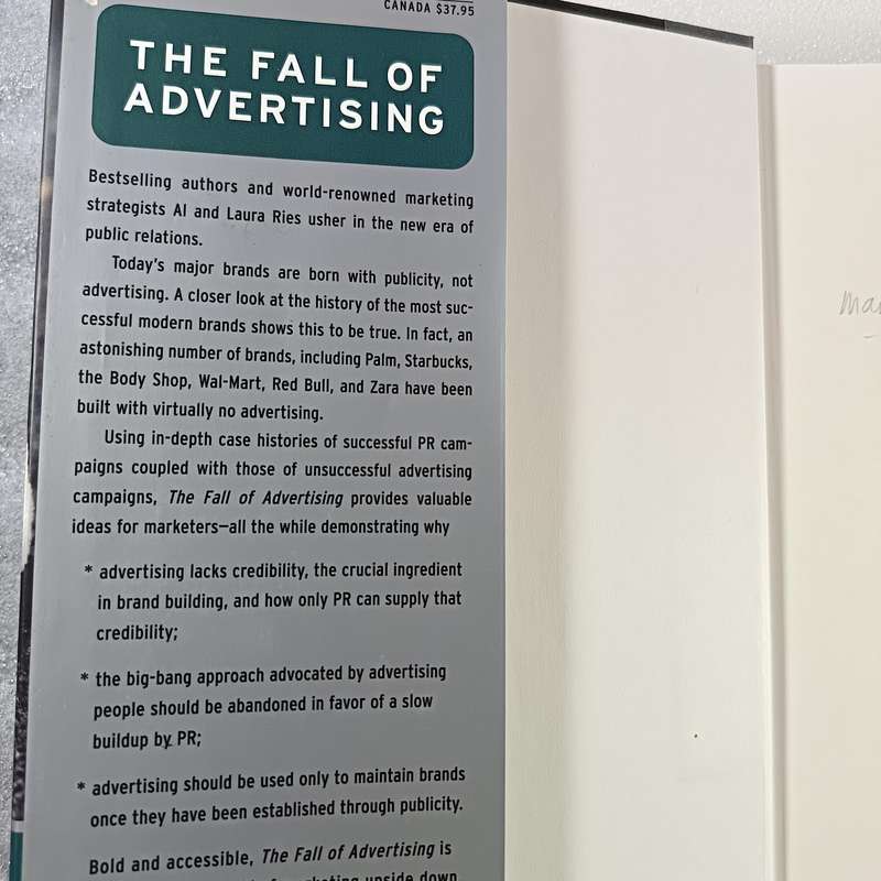 The Fall of Advertising and the Rise of PR  Al & Laura Ries | Branding, Media & Strategy
