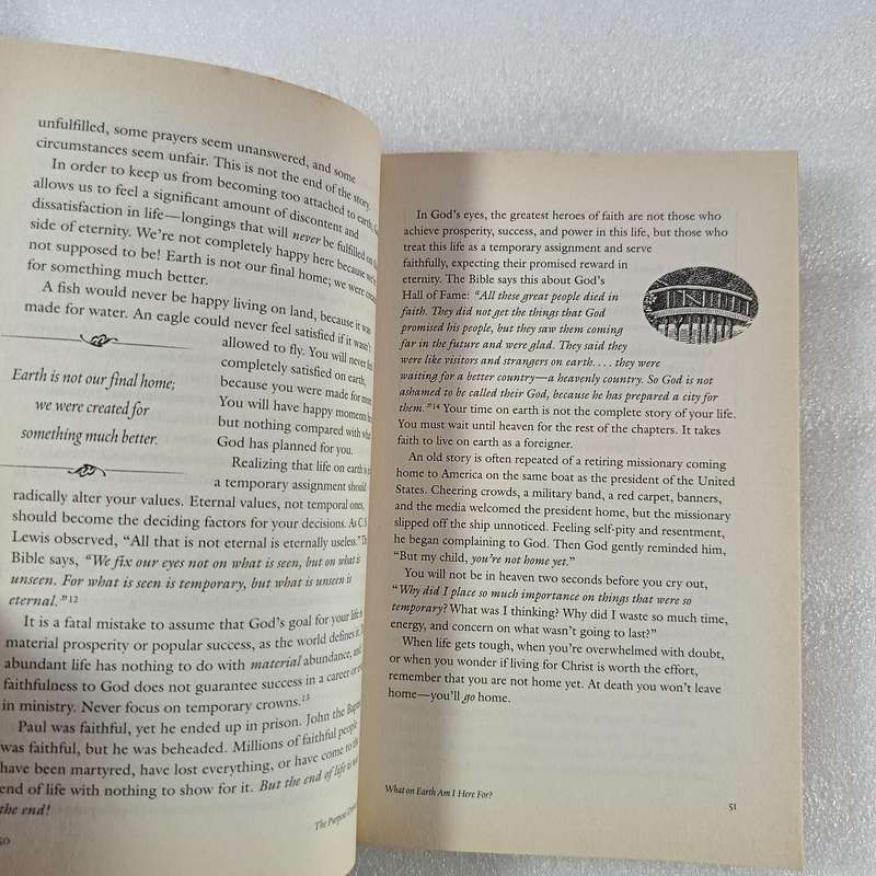 The Purpose Driven Life by Rick Warren | 40-Day Spiritual Journey to Discover Purpose