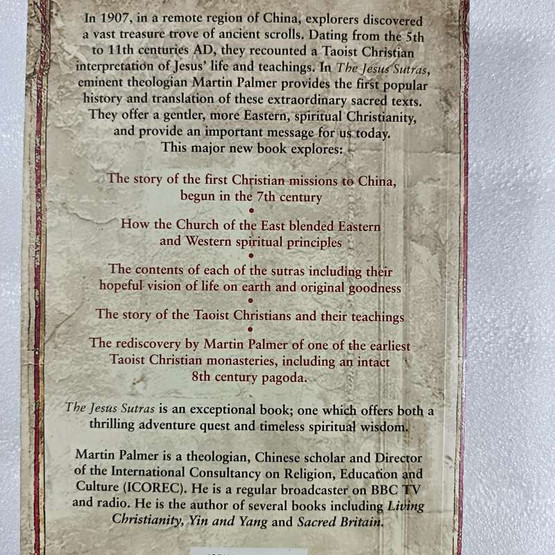 The Jesus Sutras by Martin Palmer | Taoist Christianity, Early Church Mission in China