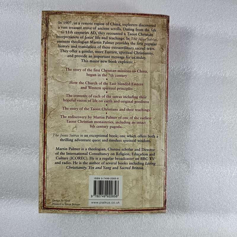 The Jesus Sutras by Martin Palmer | Taoist Christianity, Early Church Mission in China