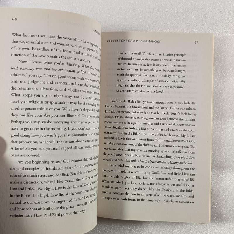 One Way Love: Inexhaustible Grace for an Exhausted World - Tullian Tchividjian | Grace, Freedom
