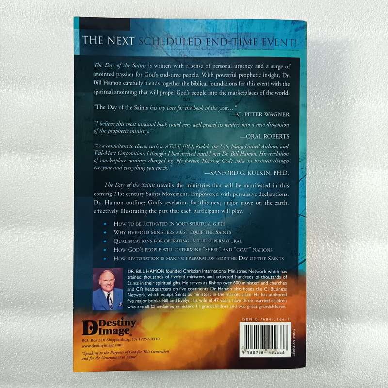 The Day of the Saints by Dr. Bill Hamon | Prophetic Movement, End-Time Church, Destiny