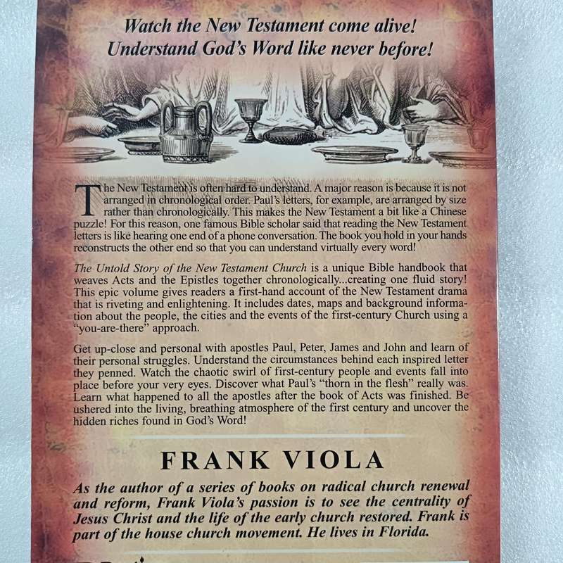 The Untold Story of the New Testament Church by Frank Viola | Rediscovering Early Believers