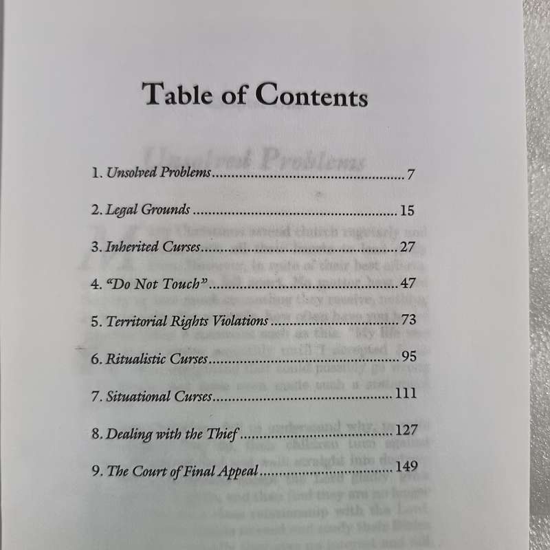Unbroken Curses by Rebecca Brown | Hidden Source of Trouble in the Christians Life, Spiritual Warfa