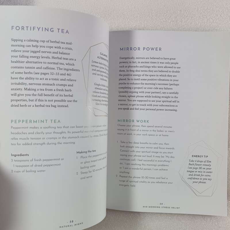 Natural Highs: Instant Energizers for Body and Soul by Mary Lambert | 70 Remedies & Techniques