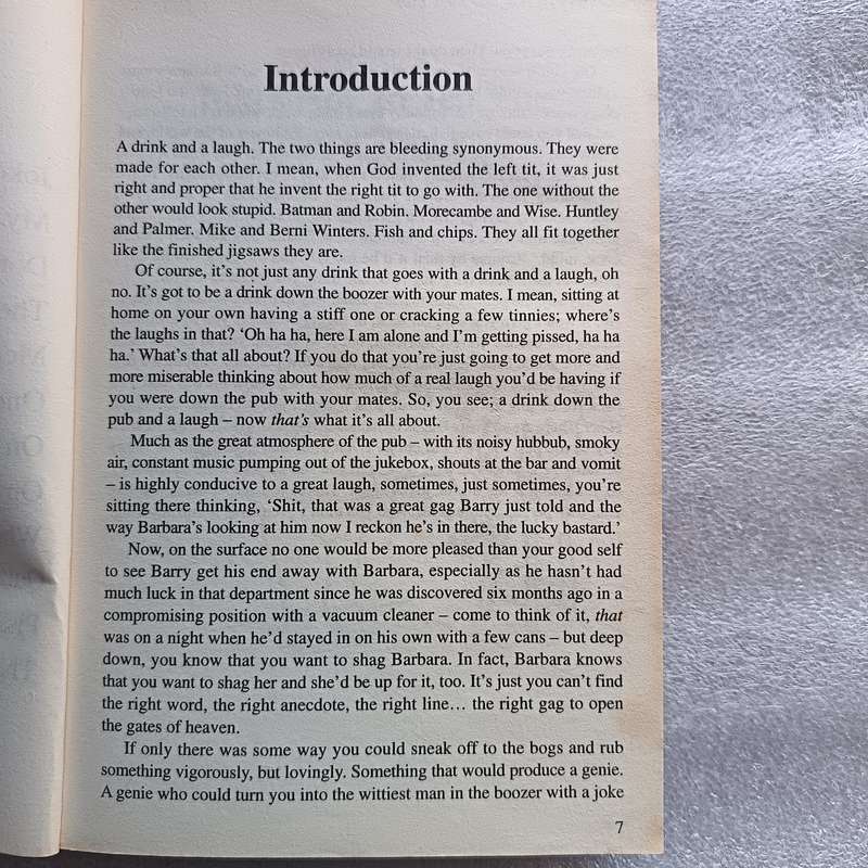 The Biggest Pub Joke Book Ever! by IvorBaddiel & IanStone | Over 1,500 Pub Jokes
