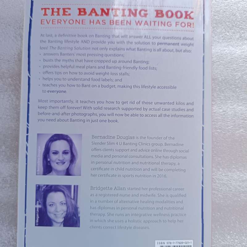The Banting Solution by Bernadine Douglas & Bridgette Allan | Banting & LCHF Lifestyle Guide