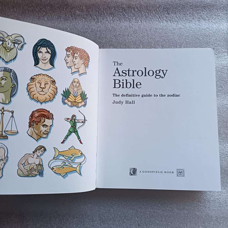 The Astrology Bible: The Definitive Guide to the Zodiac by Judy Hall | Beginner to Advanced Astrolog
