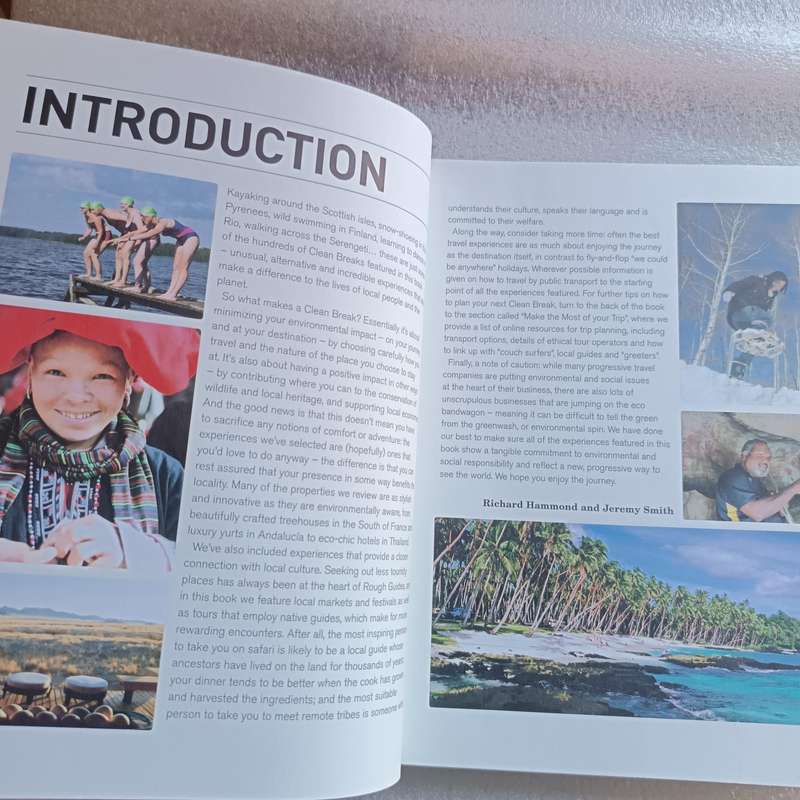 Clean Breaks: 500 New Ways to See the World by Jeremy Smith & Richard Hammond | EcoAware Travel Adv