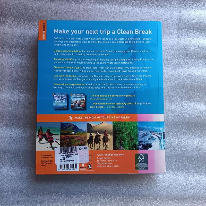 Clean Breaks: 500 New Ways to See the World by Jeremy Smith & Richard Hammond | EcoAware Travel Adv