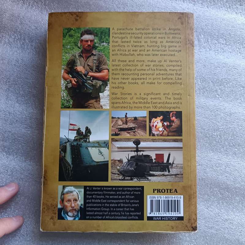 War Stories by AlJ.Venter & Friends | First-Person Accounts of African & Middle East Conflicts