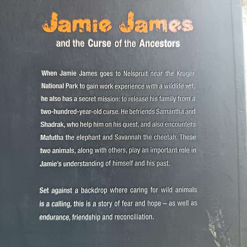 Jamie James and the Curse of the Ancestors by Roy Aronson | Teen Adventure, African Mysticism
