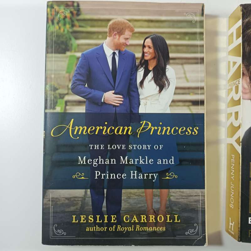 American Princess & Prince Harry Bundle | Leslie Carroll & Penny Junor Royal Biographies