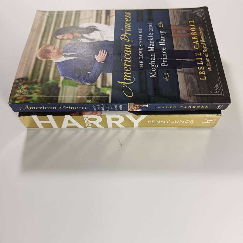 American Princess & Prince Harry Bundle | Leslie Carroll & Penny Junor Royal Biographies