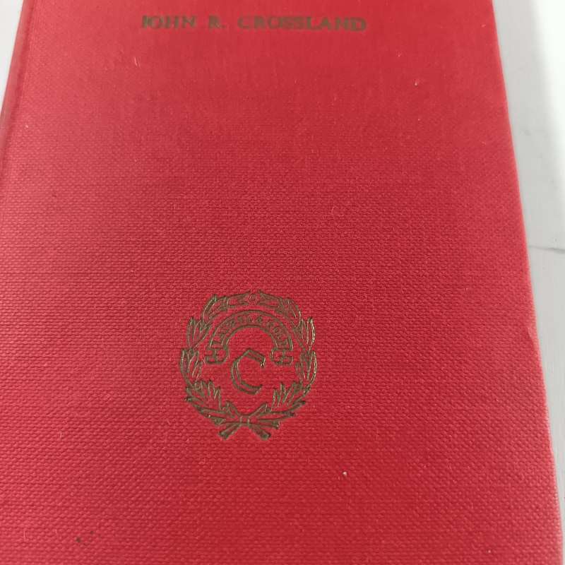 Narrative Poetry by John R. Crossland | 1957 Vintage Hardcover | Classic Poem Anthology