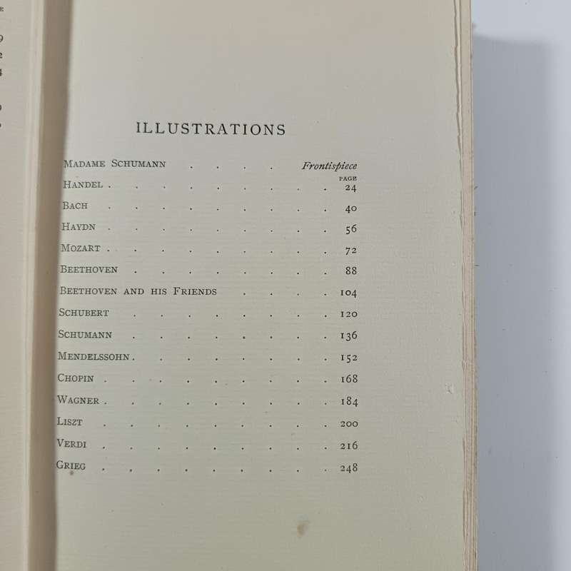 The Master Musicians by Cuthbert Hadden | 1919 T.N. Foulis | Vintage Music Biographies