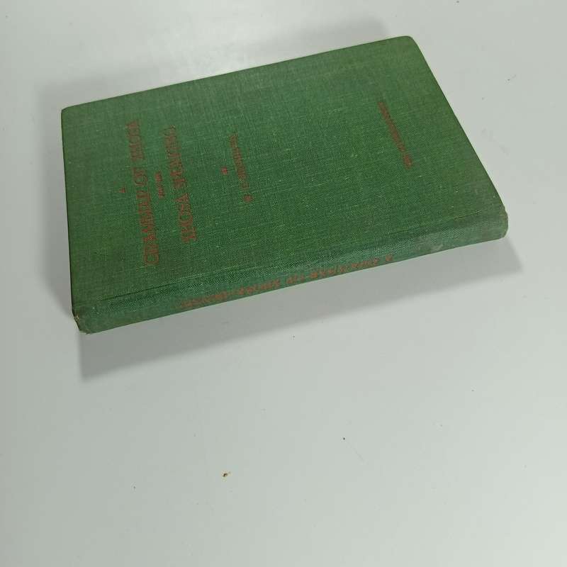 A Grammar of Xhosa for the XhosaSpeaking by W.G. Bennie, Lovedale Press 1939 | Vintage Hardcover