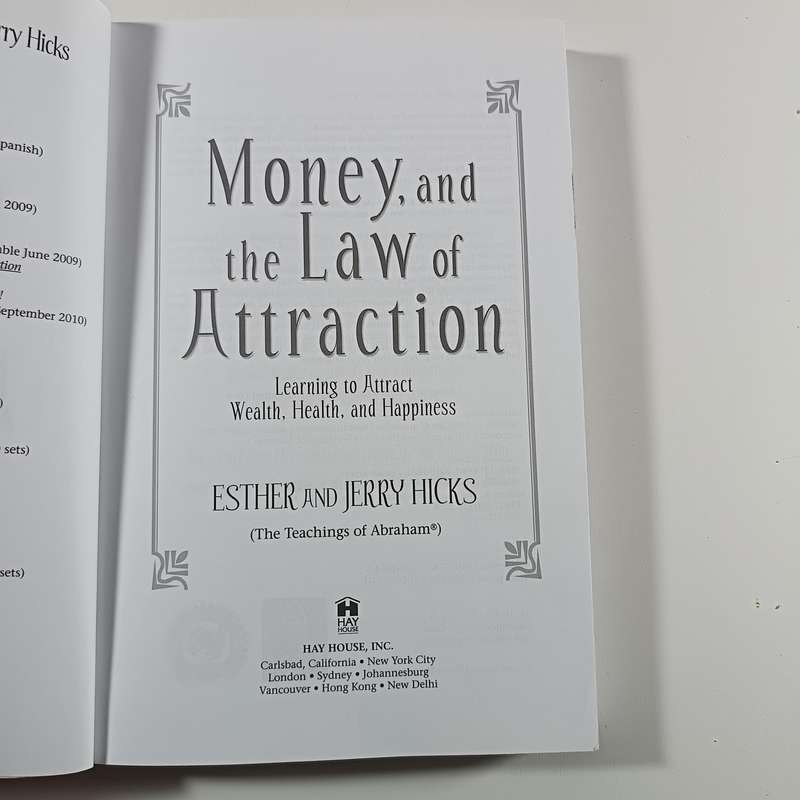 Money, and the Law of Attraction by Esther & Jerry Hicks | Wealth, Health & Happiness Guide