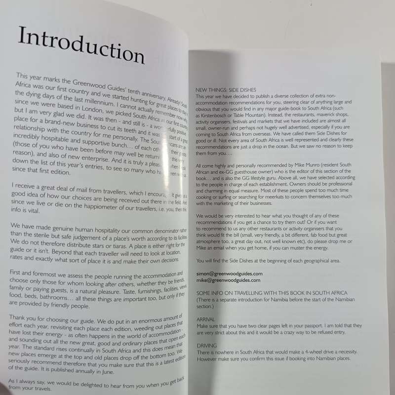 The Greenwood Guide to South Africa and Namibia by Simon Greenwood | HandPicked Accommodation & Tra