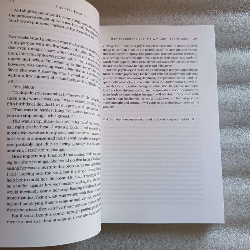 Authentic Happiness - Martin Seligman - Psychology & Positive Thinking Book
