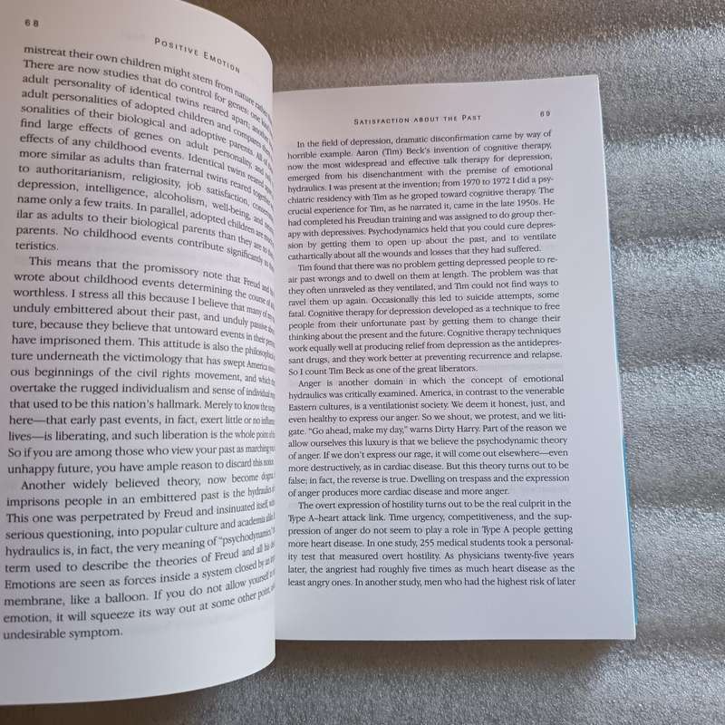 Authentic Happiness - Martin Seligman - Psychology & Positive Thinking Book