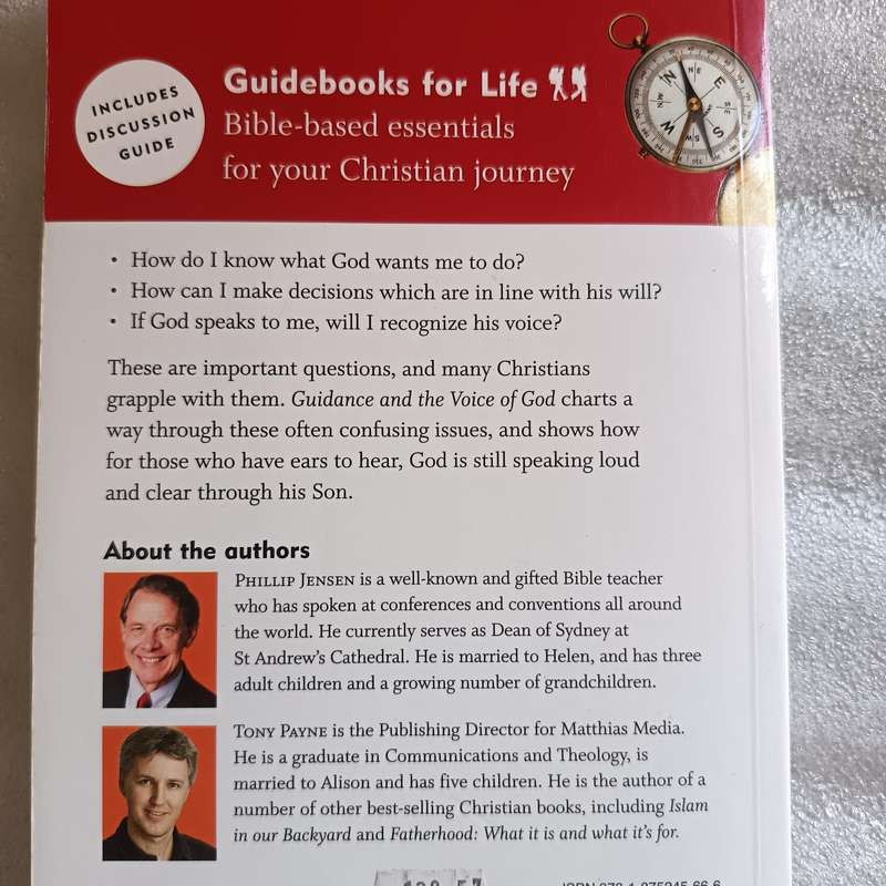 Guidance and the Voice of God by Phillip Jensen & Tony Payne | Living Gods Word, Christian Guidance