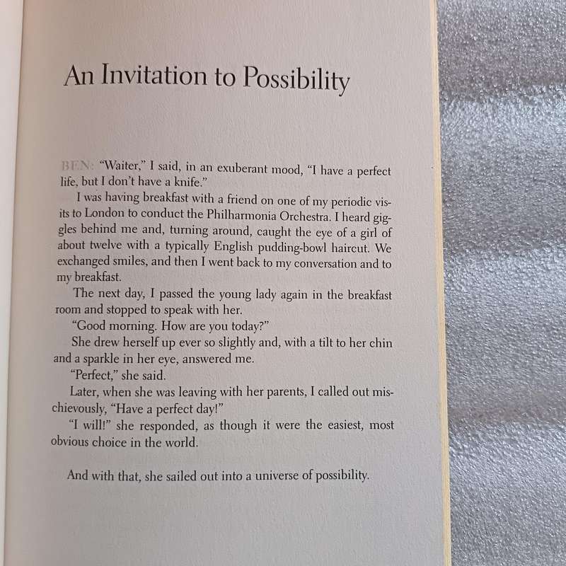 The Art of Possibility by Rosamund Stone Zander & Benjamin Zander | Transform Personal & Professiona