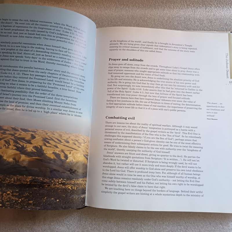 In the Steps of Jesus by Peter Walker  Illustrated Holy Land Bible Study Guide