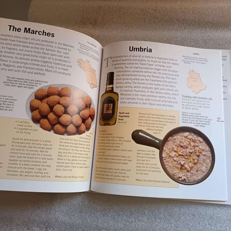 Olive Oil: An Italian Pantry by Leonardo Romanelli  Fully Illustrated Hardcover Guide