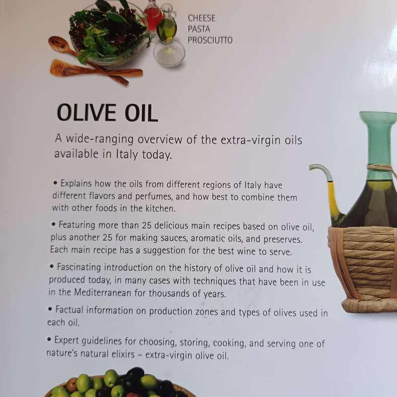 Olive Oil: An Italian Pantry by Leonardo Romanelli  Fully Illustrated Hardcover Guide
