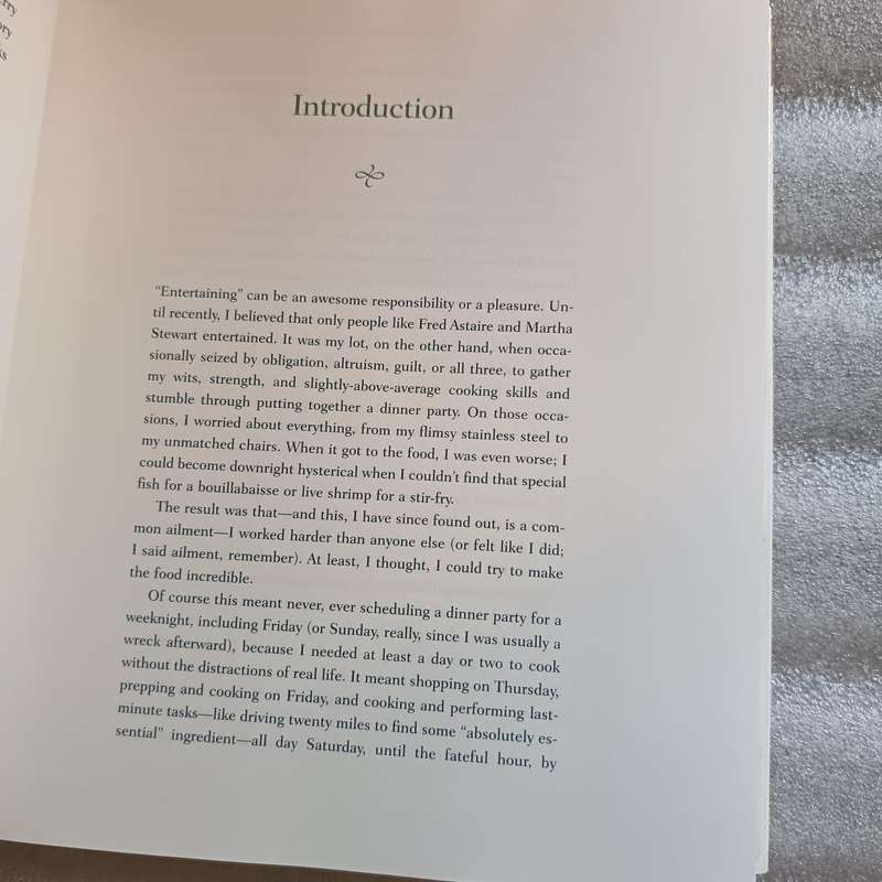 The Minimalist Entertains by Mark Bittman  Hardcover, Seasonal Party Menus