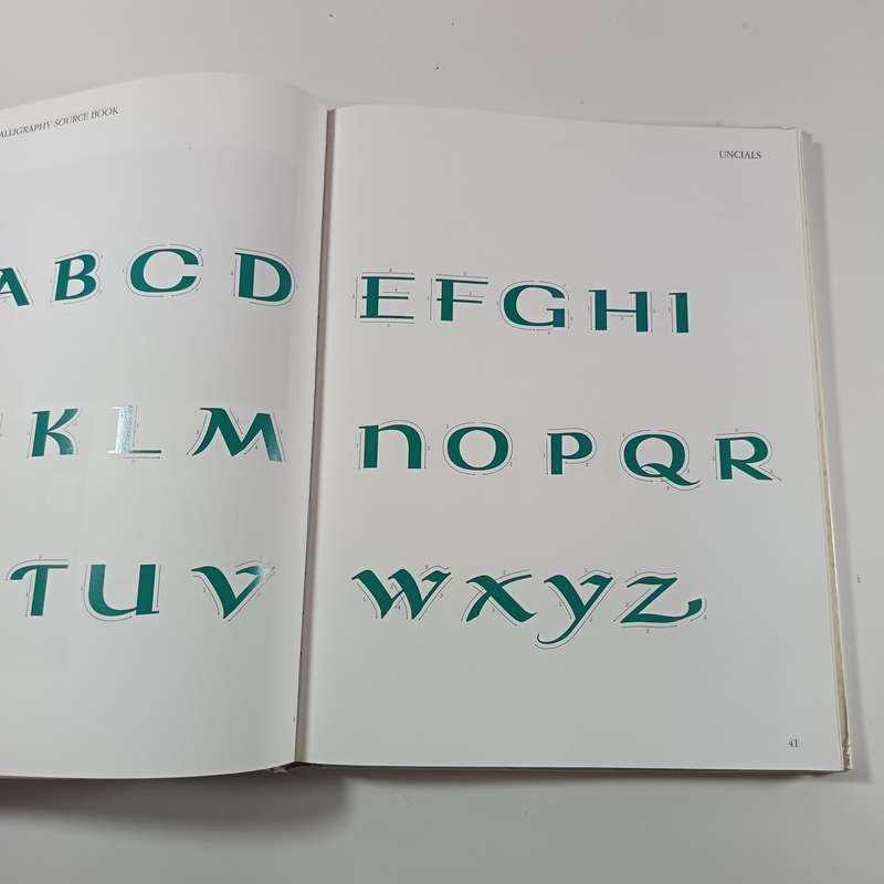 The Creative Calligraphy Source Book by Adrian Waddington | Decorative Alphabets, Hand Lettering