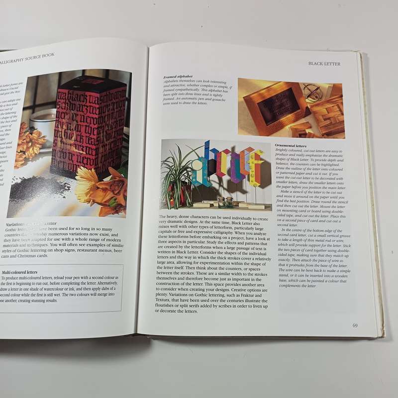 The Creative Calligraphy Source Book by Adrian Waddington | Decorative Alphabets, Hand Lettering