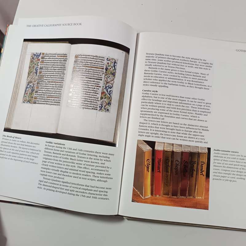 The Creative Calligraphy Source Book by Adrian Waddington | Decorative Alphabets, Hand Lettering