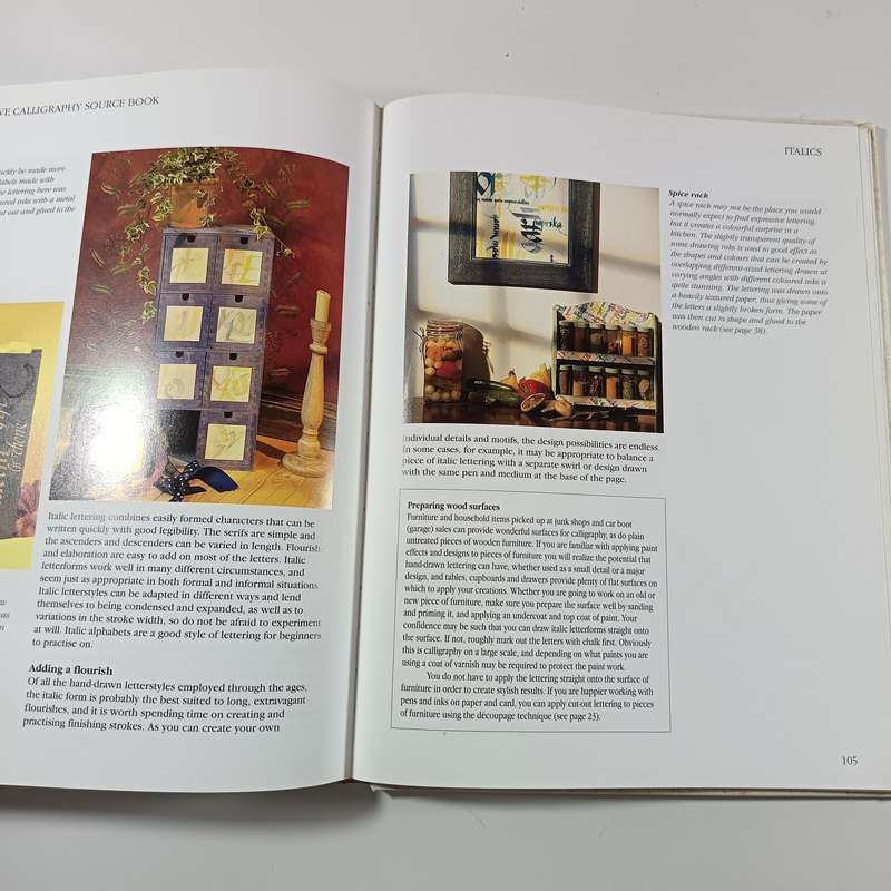 The Creative Calligraphy Source Book by Adrian Waddington | Decorative Alphabets, Hand Lettering
