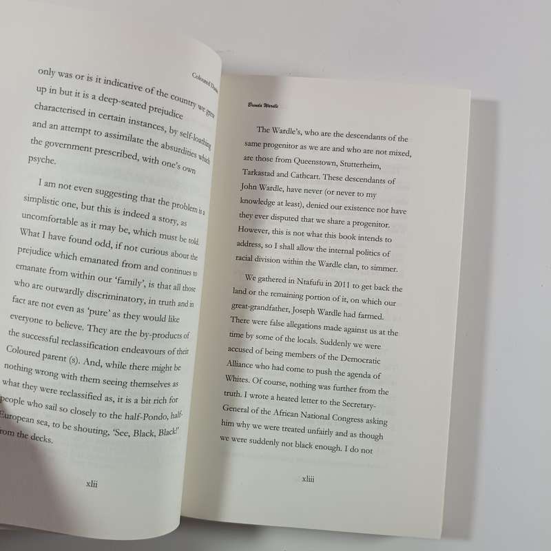 Coloured Diaries: Experiences of an Eastern Cape "MixedBreed" by Brenda Wardle | Memoir of Identity
