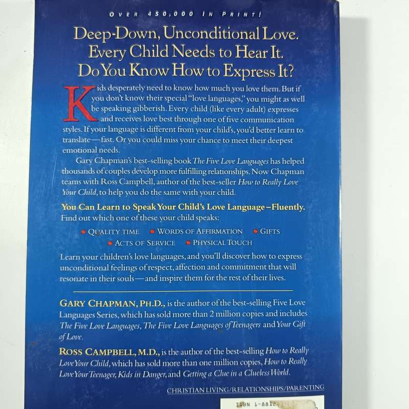The Five Love Languages of Children by Gary Chapman & Ross Campbell | Parenting Guide: Emotional Con