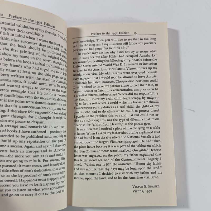 Mans Search for Meaning by Viktor E.Frankl | Spiritual Memoir & Logotherapy Classic