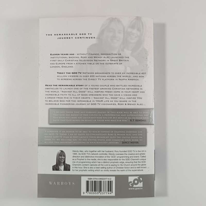 Against All Odds by Wendy Alec | Inspirational Story: Founding GODTV in Europe