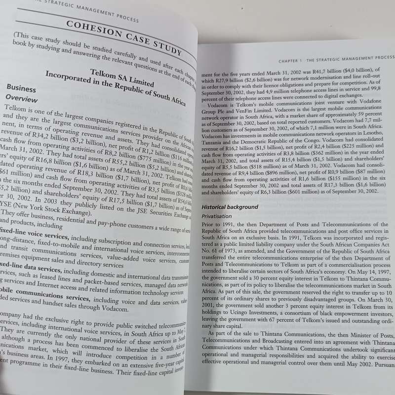 Strategic Management: Southern African Concepts and Cases by T. Ehlers & K. Lazenby | Business Strat
