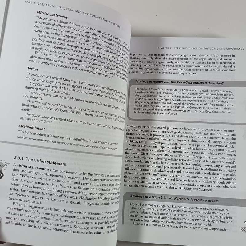 Strategic Management: Southern African Concepts and Cases by T. Ehlers & K. Lazenby | Business Strat