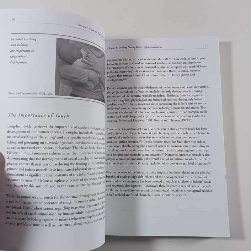 Touch and Massage in Early Child Development by Tiffany Field | Infant Growth & Therapeutic Touch
