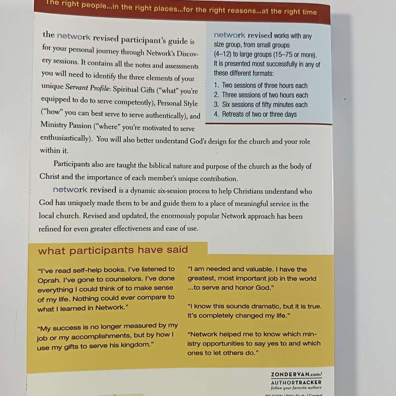 Network Participants Guide by BruceL.Bugbee  | Discover Your Spiritual Gifts & Ministry Role