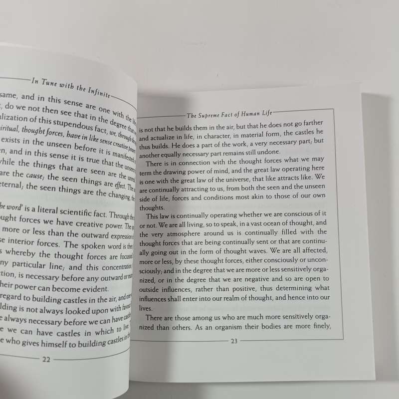 In Tune With the Infinite by Ralph Waldo Trine | New Thought Classic on Mind & Spirit