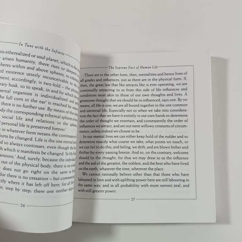 In Tune With the Infinite by Ralph Waldo Trine | New Thought Classic on Mind & Spirit