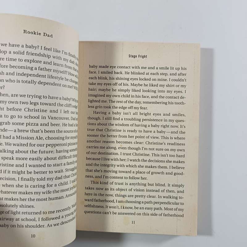 Rookie Dad: Thoughts on FirstTime Fatherhood by David Jacobsen | Honest Fatherhood Memoir
