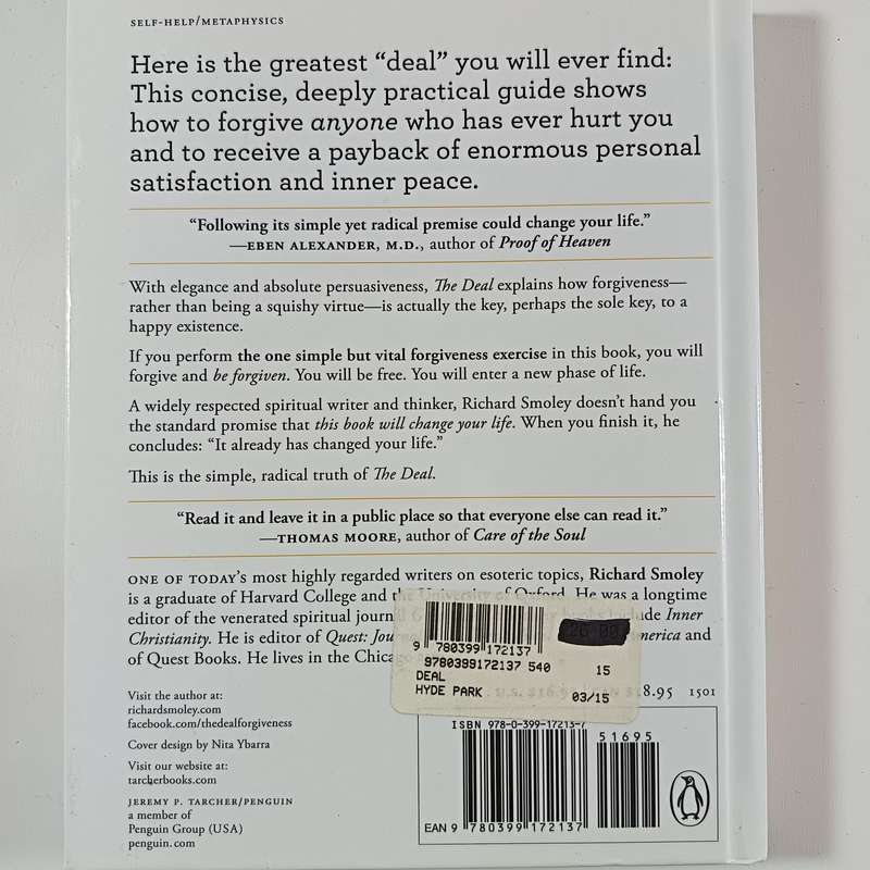 The Deal by Richard Smoley | A Guide to Radical & Complete Forgiveness