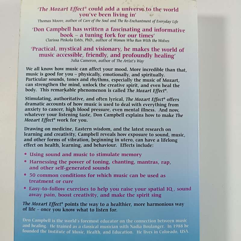 The Mozart Effect by Don Campbell | Harnessing Music for Health, Intelligence & Creativity