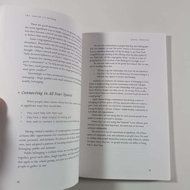 The Search to Belong by Joseph R. Myers | Rethinking Intimacy, Community & Small Groups